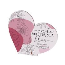 Kit Especial com 10 Lembrancinhas de Coração para o Dia das Mulheres