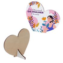 Kit Especial com 10 Lembrancinhas de Coração para o Dia das Mulheres