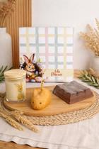 Kit Especial de Páscoa Vela e Sabonete de Baunilha e Chocolate Kit Especial de Páscoa Vela e Sabonete de Baunilha e Chocolate