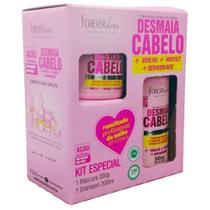 Kit Especial Desmaia Cabelo Forever Liss Com Shampoo 300ml e Máscara 200g