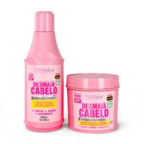 Kit Especial Desmaia Cabelo Forever Liss Shampoo 300ml e Máscara 200g