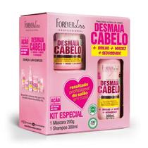 Kit especial desmaia cabelo sh 300ml e masc 200g