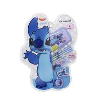 Kit Especial Escolar Stitch 7 Itens Molin Kit Especial Escolar Stitch 7 Itens Molin