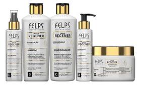Kit Especial Inner Regener Regeneração Felps Professional - 5 Produtos