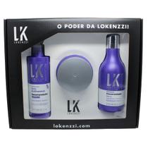 Kit Especial Lokenzzi Desamarelador Shampoo Spray Mascara