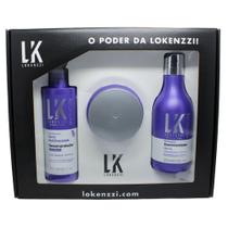 Kit Especial Lokenzzi Desamarelador Shampoo Spray Mascara Kit Especial Lokenzzi Desamarelador Shampoo Spray Mascara