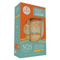 Kit Especial S.O.S Verão Shampoo 300ml + Creme Pré e Pós Sol 240g Kit Especial S.O.S Verão Shampoo 300ml + Creme Pré e Pós Sol 240g