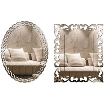 Kit Espelho Decorativo Veneziano 3869 E 3802