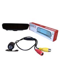 Kit Espelho Retrovisor Com Tela Lcd 4.3 Camera Re Colorida Kit Espelho Retrovisor Com Tela Lcd 4.3 Camera Re Colorida