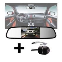 Kit Espelho Retrovisor Monitor Tela LCD 4.3 + Câmera Ré Kit Espelho Retrovisor Monitor Tela LCD 4.3 + Câmera Ré