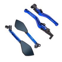 Kit Espelho Retrovisor Tomok Manete Esportivo Moto Honda Cb 500f