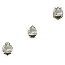 Kit Espelhos Decorativos Venezianos Pegui Cagliari 3 Peças