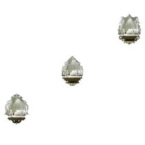 Kit Espelhos Decorativos venezianos Pegui Cagliari 3 peças