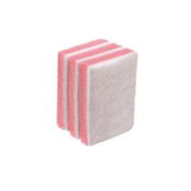 Kit Esponja Antiaderente Rosa 3un ScotchBrite 3M