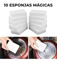 Kit Esponja Bucha Magica Casa Limpa 10 Uni Kit Esponja Bucha Magica Casa Limpa 10 Uni