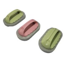 Kit Esponja de Limpeza com Cabo de Plástico 3 Unidades