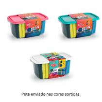 Kit Esponja Esfrebom Pote com 6 unidades Kit Esponja Esfrebom Pote com 6 unidades
