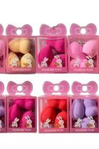 Kit Esponja para Maquiagem 3 unidades - Cores Variadas