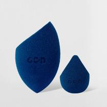 Kit Esponjas de Maquiagem - Flat Blend e Sister Blend Azul Océane Purple (2 Produtos)