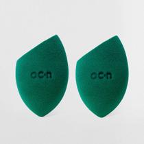 Kit Esponjas de Maquiagem - Flat Blend Verde Océane Purple (2 Produtos)