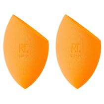 Kit Esponjas De Maquiagem Real Technques - 2 Esponjas De Maquiagem Real Techniques Miracle Complexion Laranja