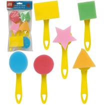 Kit Esponjas de Pintura Formas Divertidas - Yins Paper UNICA Kit Esponjas de Pintura Formas Divertidas - Yins Paper UNICA
