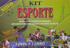 Kit: Esporte 1 Livro + 5 DVDs Autor: SBJ Produções (novo, lacrado)