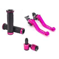 Kit Esportivo manete Manopla peso Honda Cg Titan 125 150 160 Cb250f Cb300f Twister