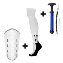 Kit Esportivo Penalty Bomba de Ar SAC 6000 + Meião Matis + Caneleira Matis X