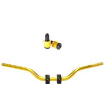 Kit Esportivo Peso Guidão 28 Naked Com Adaptador Moto