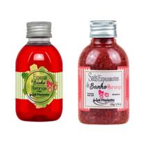 Kit Espuma E Sais De Banho Aromático Hidromassagem Banheira Kit Espuma E Sais De Banho Aromático Hidromassagem Banheira