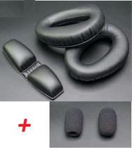 Kit Espuma Mic com Almofada Cabeça e Ouvidos Para Lightspeed Zulu Tango 1 E.2 Zulu Pfx