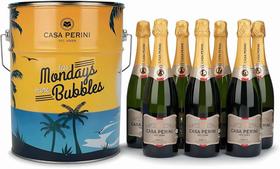 Kit espumante casa perini charmat brut 7x750ml