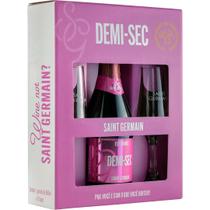 Kit Espumante Saint Germain Demi Sec 660ml Com Duas Taças