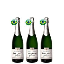 Kit Espumantes Brasileiros San Diego Moscatel 3 garrafas Kit Espumantes Brasileiros San Diego Moscatel 3 garrafas