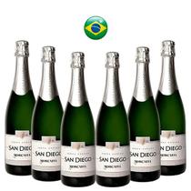 Kit Espumantes Brasileiros San Diego Moscatel 6 garrafas Kit Espumantes Brasileiros San Diego Moscatel 6 garrafas