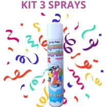 Kit Espuminhas Coloridas Carnaval Diversao
