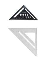 KIT ESQUADRO ALUMINIO 12" e 18CM TRIANGULAR PARABONI KIT ESQUADRO ALUMINIO 12" e 18CM TRIANGULAR PARABONI