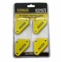 Kit Esquadro Magnético LYNUS 5KGF