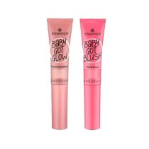 Kit Essence Blush Líquido 10 10Ml + Iluminador 10Ml