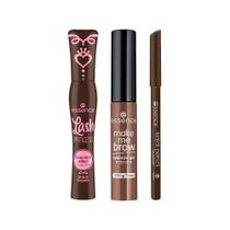 Kit Essence Máscara Para Sobrancelha 3,8 Ml + 2 Produtos