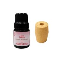 Kit Essência Aromatizante Pura 10ml Cereja + Madeira Pinus Anti Mofo Absorve Cheiro Lar Fresh Kit Essência Aromatizante Pura 10ml Cereja + Madeira Pinus Anti Mofo Absorve Cheiro Lar Fresh