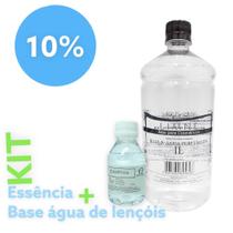 Kit Essência Lavanda 100Ml + Agua De Lencois 1L - Casa Limpa
