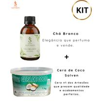 Kit Essência Premium + Cera de Coco Solven para Velas Aromáticas Alta Fixação Uso Profissional Kit Essência Premium + Cera de Coco Solven para Velas Aromáticas Alta Fixação Uso Profissional