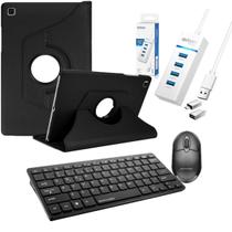 Kit Essencial: Capa Giratória com Teclado e Mouse para Tablet A7 Lite T220 T225