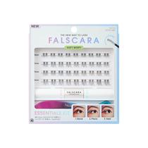 Kit Essencial Falscara Clusters de Cílios Soft Wispy 1014 mm