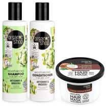 Kit Essencial Hidratação Cabelo Seco Organic Shop