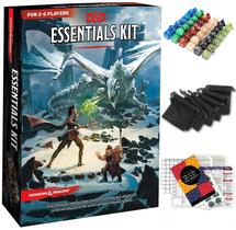 Kit essencial para jogos de tabuleiro Dungeons and Dragons com extras Kit essencial para jogos de tabuleiro Dungeons and Dragons com extras