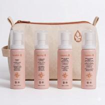Kit Essencial Shampoo Condicionador + Sabonete Loção Souvie Kit Essencial Shampoo Condicionador + Sabonete Loção Souvie