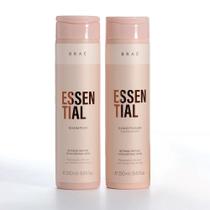 Kit essential duo shampoo e condicionador 250ml braé